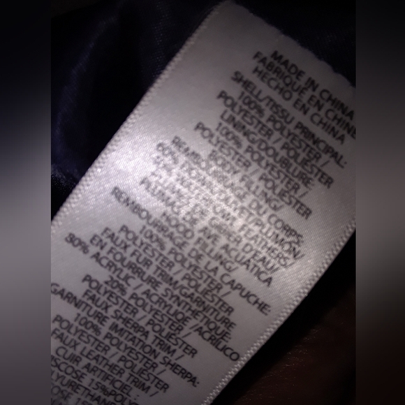 Ralph Lauren puffer down coat with hood.  XS. Great preloved condition - Picture 12 of 13